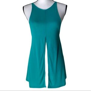 SILENCE + NOISE NOVA LONGLINE SLIT FRONT TANK TOP